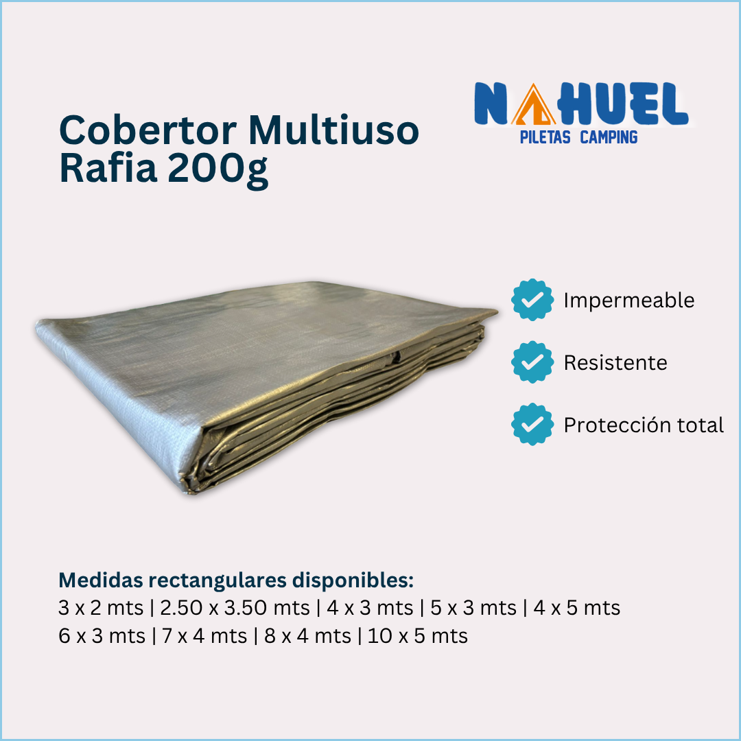 Cobertor de rafia Plus Rectangular - Imagen 2