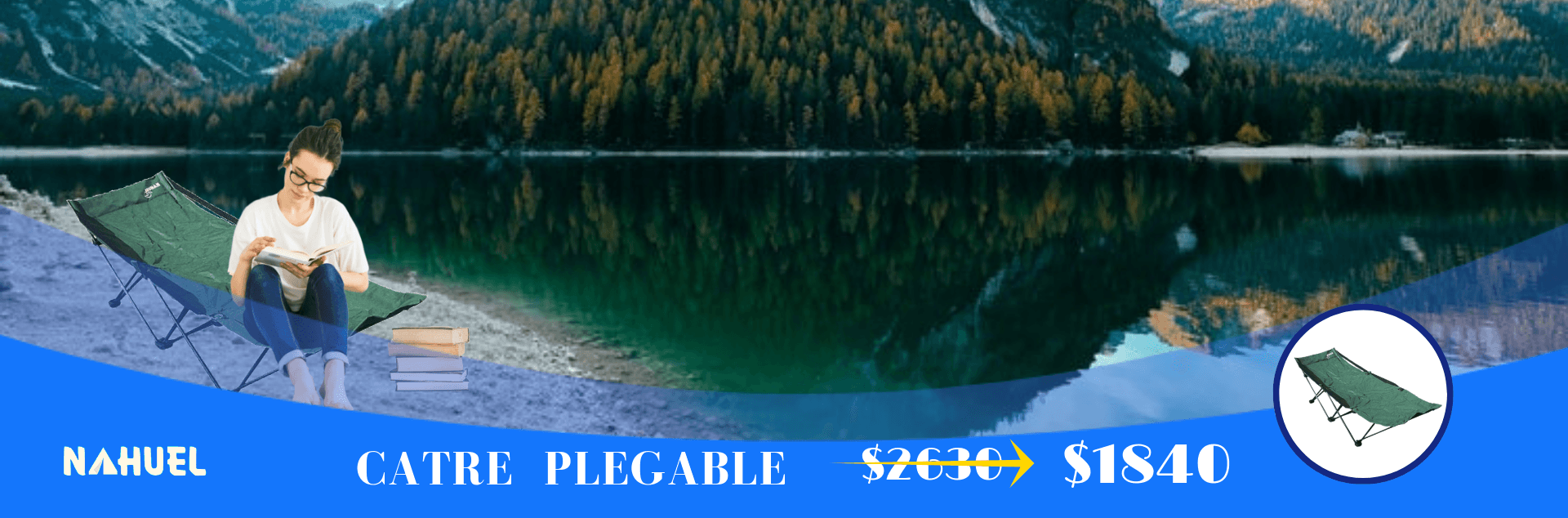 Nahuel Camping Piletas de Lona y Accesorios de Camping