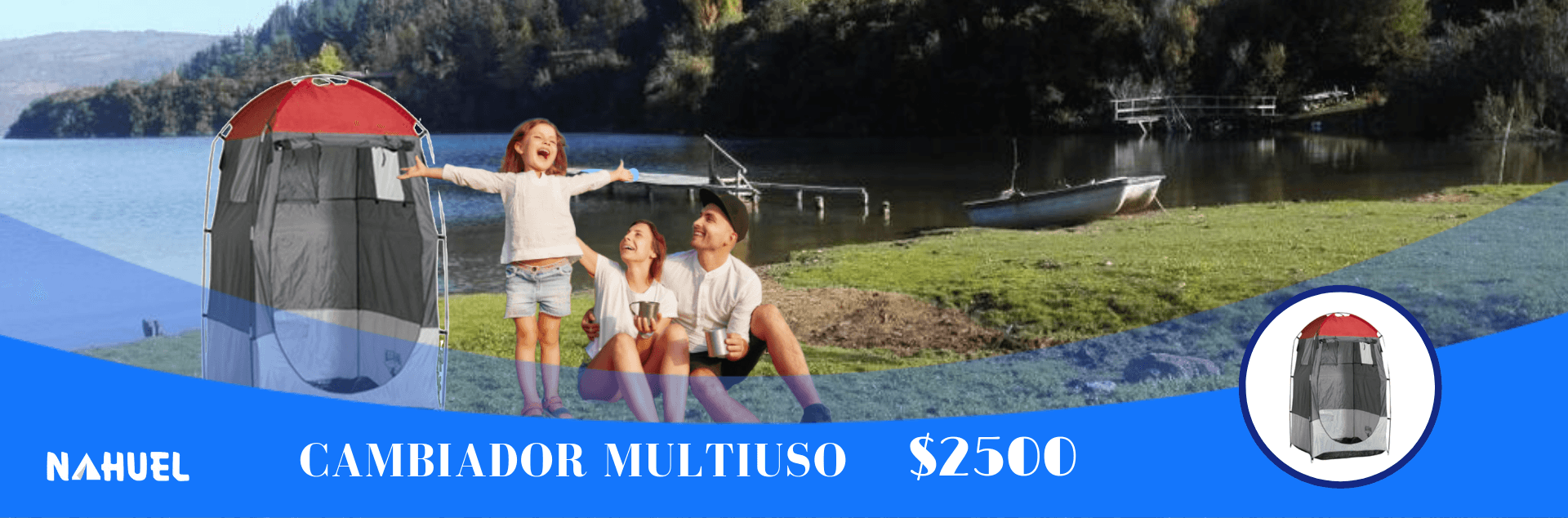 Nahuel Camping Piletas de Lona y Accesorios de Camping