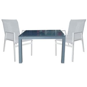 MESA + 2 SILLONES ALBANA