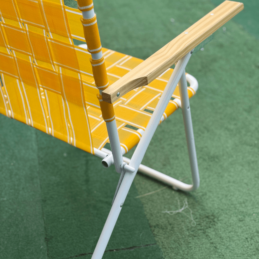 Reposera, Silla, Sillón Plegable 5 posiciones c/cintas - Imagen 8
