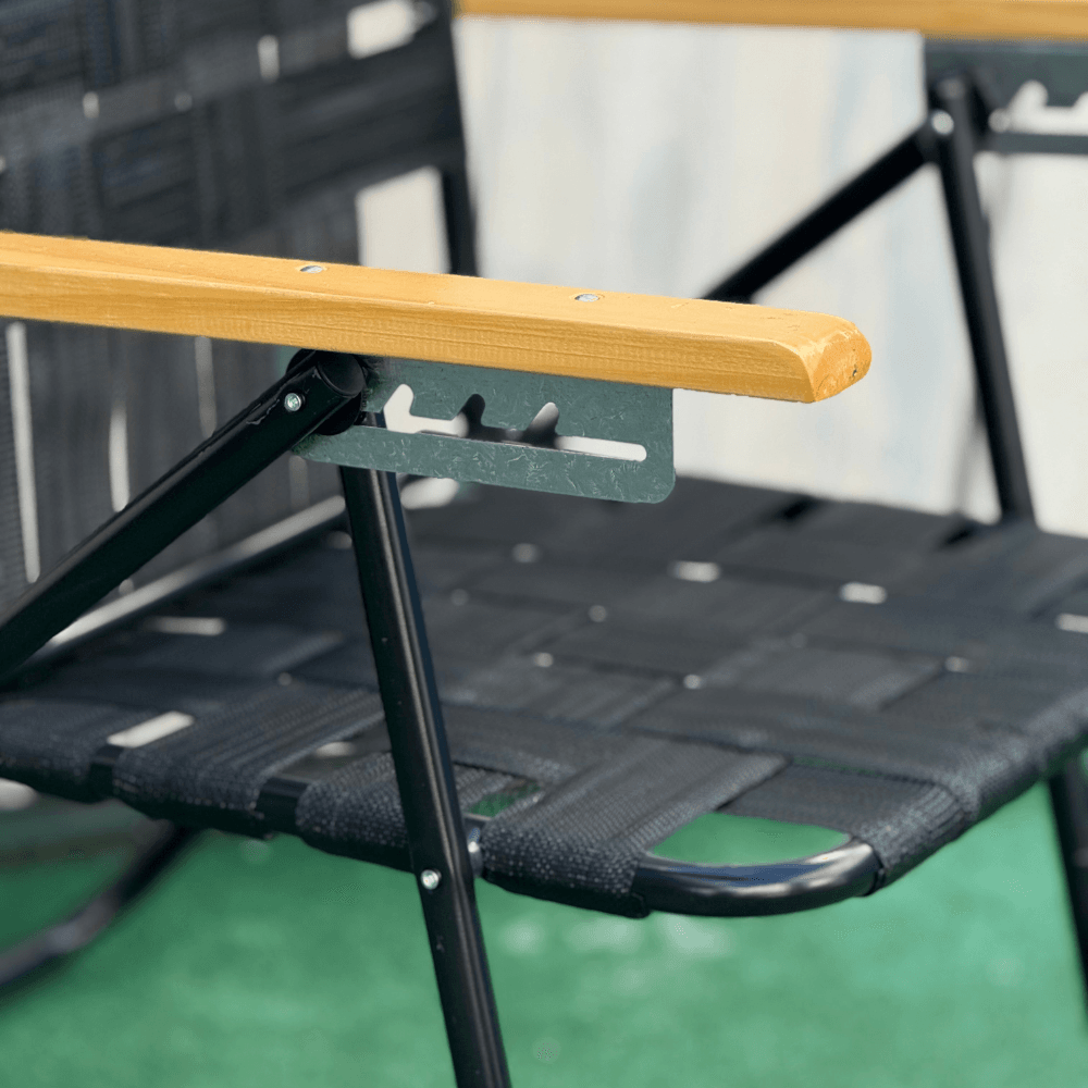 Reposera, Silla, Sillón Plegable 5 posiciones Black - Imagen 11