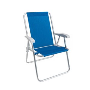 Sillón Confort aluminio | Respaldo alto