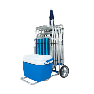 Carro de playa con extensión