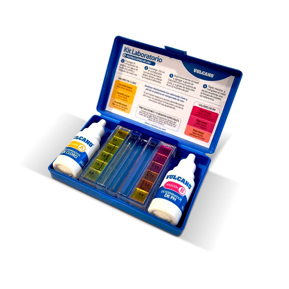 Kit laboratorio PH y cloro