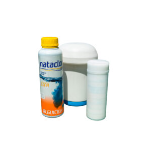 Kit alguicida 500ml+ pastillas cloro 50g+ boya
